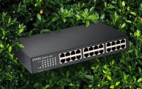 ZYXELL 24 PORT GS1100-24E V3 10/100/1000 GIGABIT YÖNETİLEMEZ METAL SWITCH